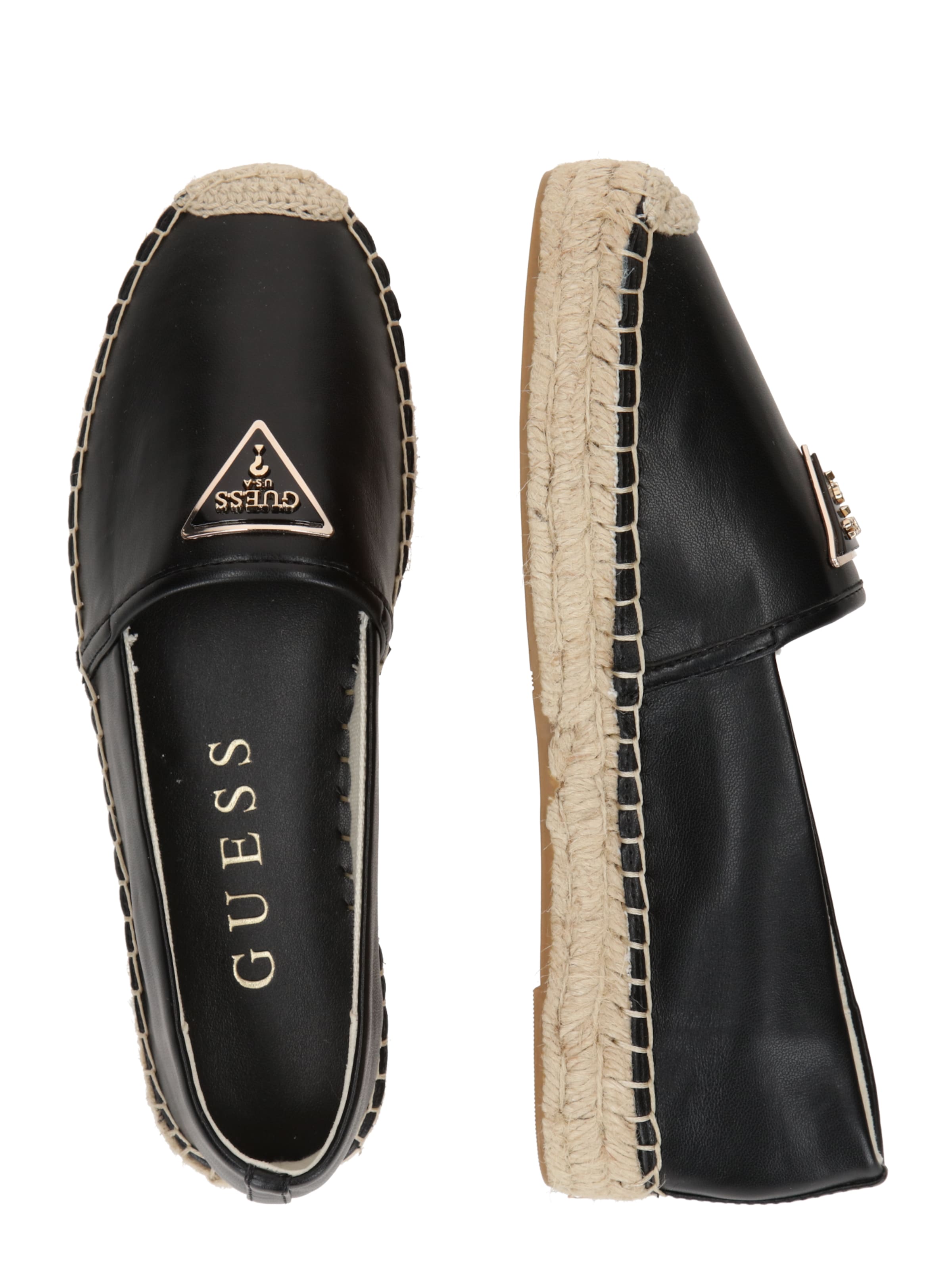 GUESS Espadrillid 'Jolandy', värv must