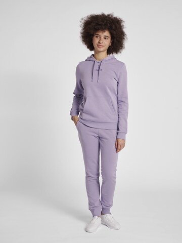 Hummel Athletic Sweatshirt in Purple