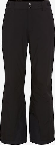CMP Workout Pants in Black: front