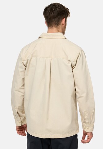 Coupe regular Chemise 'Pilou' INDICODE JEANS en beige