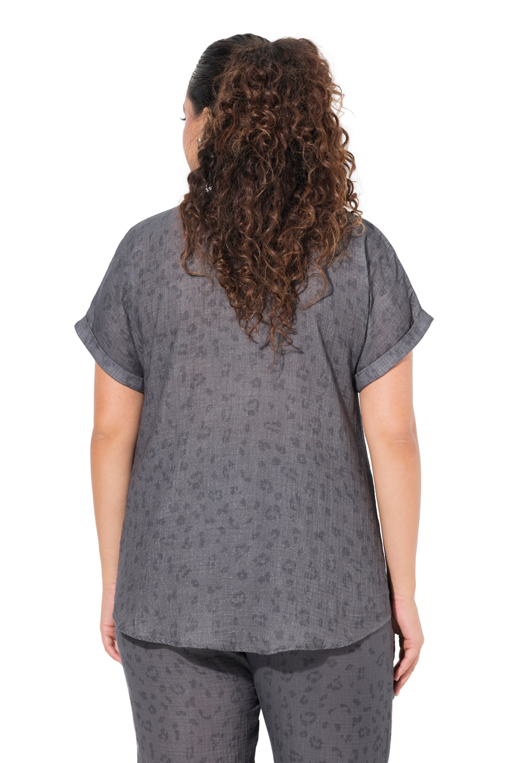 Ulla Popken Bluse in Grau