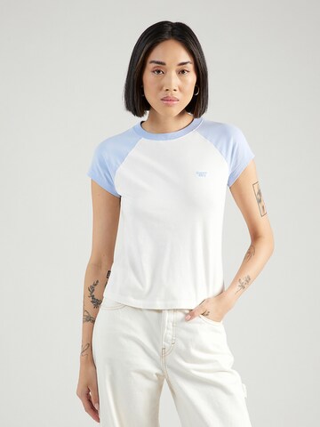 T-shirt 'Essential' Superdry en blanc : devant