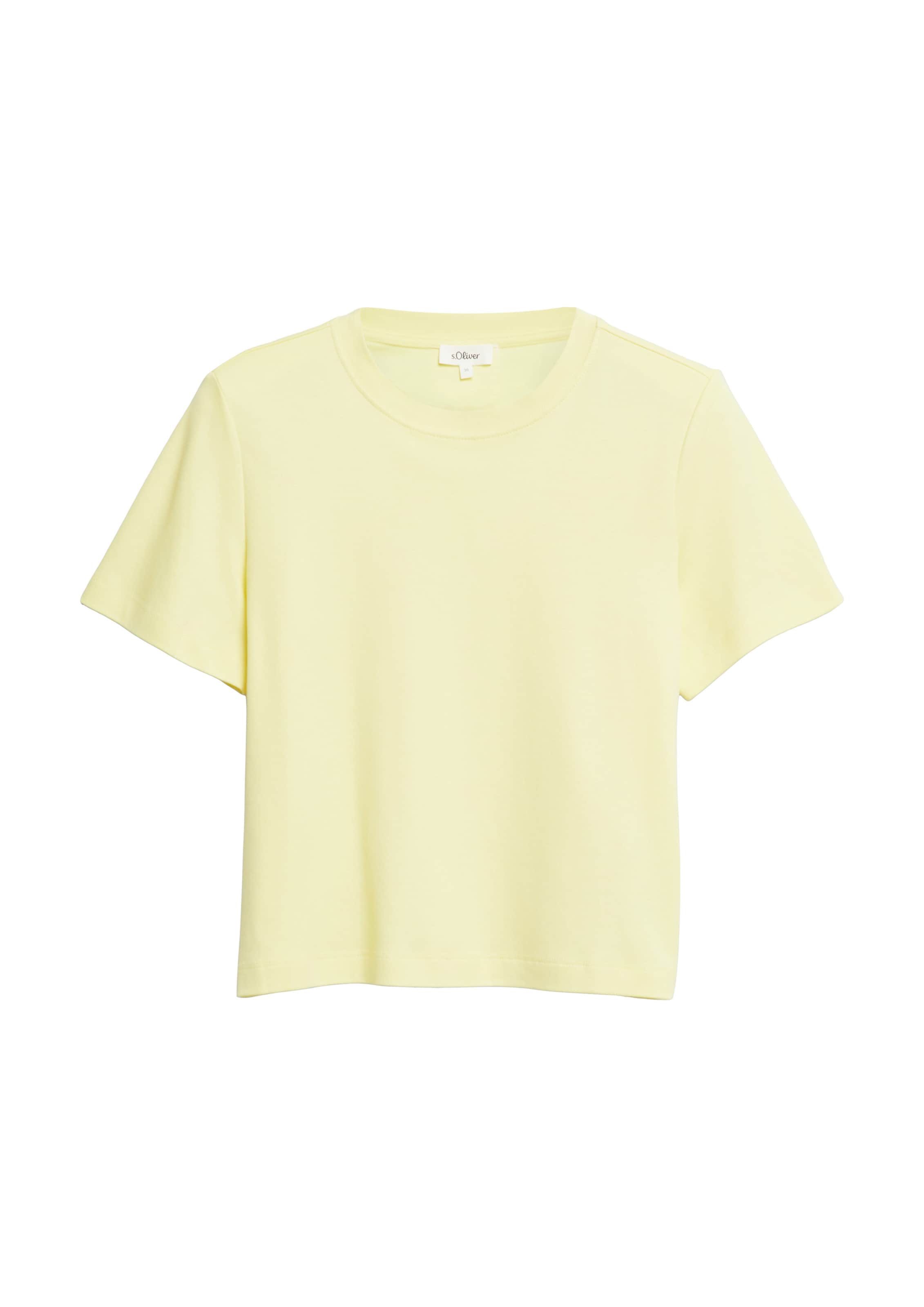 s.Oliver Shirt in Yellow: front