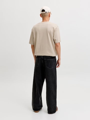 JACK & JONES Тениска 'JORFREDERIKSBERG' в сиво
