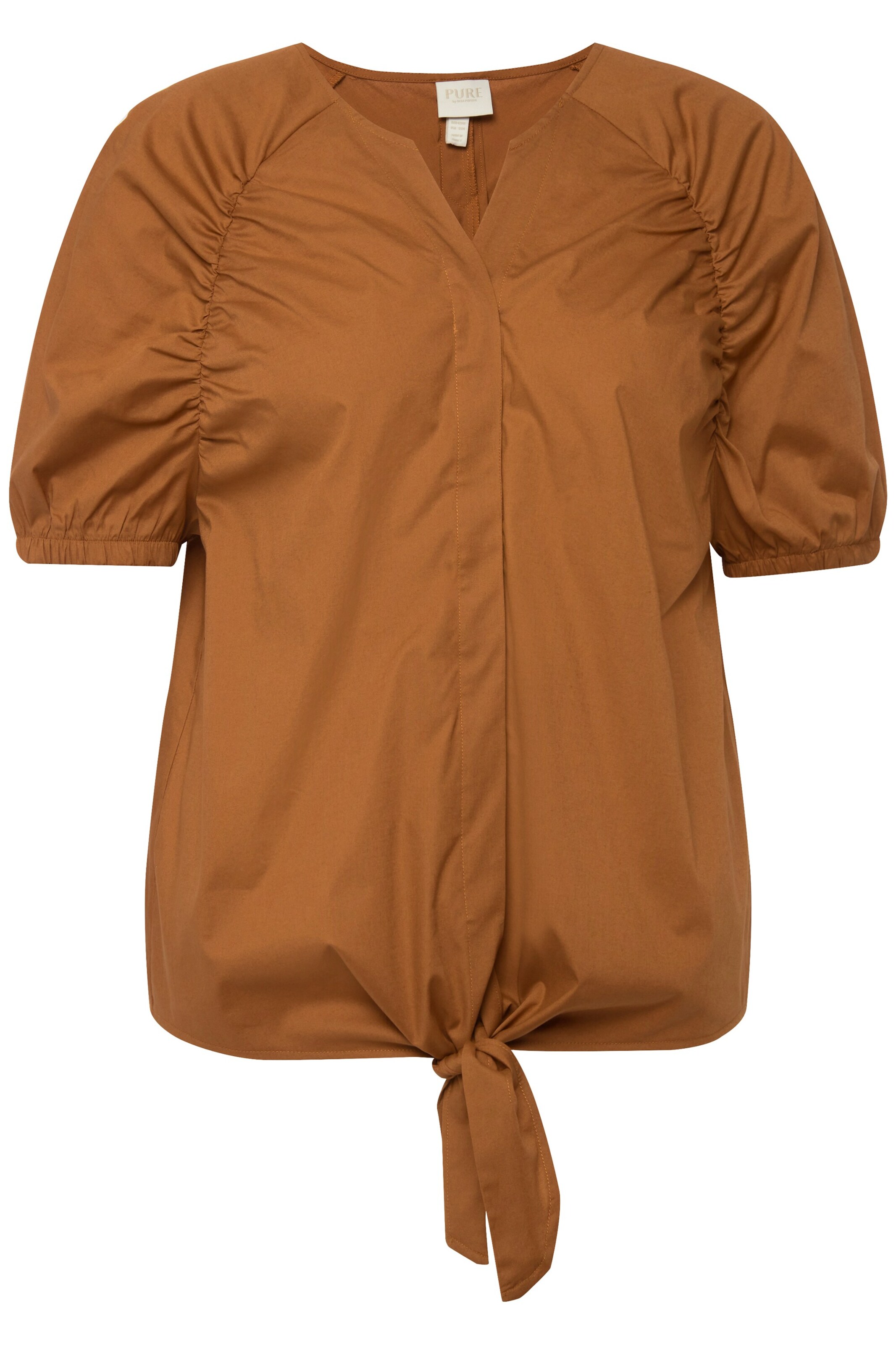 Ulla Popken Bluse in Bronze: Vorderseite