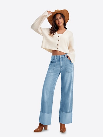 Imily Bela Wide leg Jeans in Blue