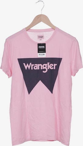 WRANGLER T-Shirt M in Pink: predná strana