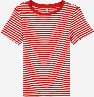 KIDS ONLY T-Shirt 'Josse' in Rot: predná strana