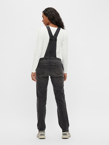 MAMALICIOUS Slim fit Jean Overalls 'Fia' in Grey