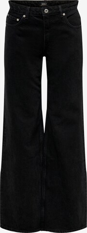 Only Tall Zvonové kalhoty Džíny 'Chris' – černá: přední strana