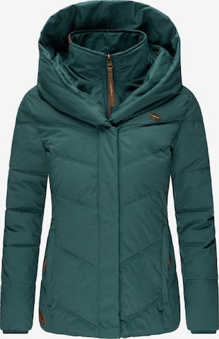 Veste d’hiver 'Natesa' Ragwear en vert : devant