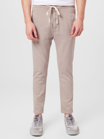 DRYKORN Regular Hose 'JEGER' in Beige: Vorderseite