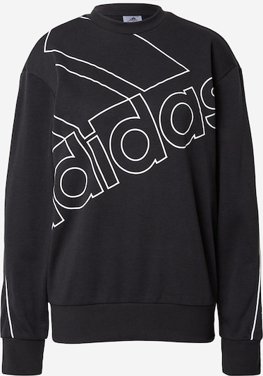 ADIDAS PERFORMANCE Sport sweatshirt i svart / vit, Produktvy