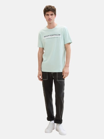 T-Shirt TOM TAILOR DENIM en vert