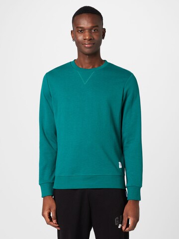 JACK & JONES Sweatshirt in Groen: voorkant