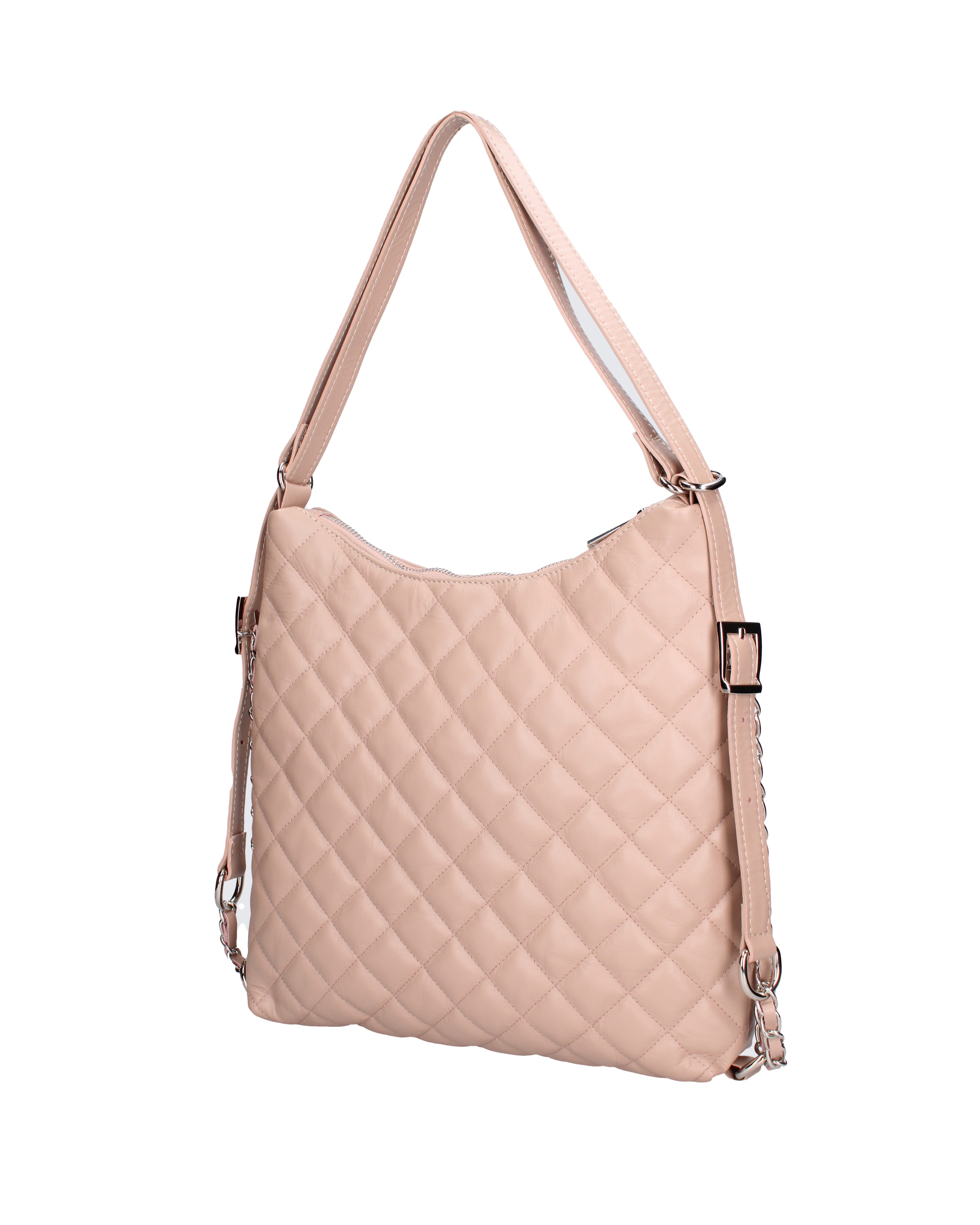 Roberta Rossi Schoudertas in Roze: voorkant