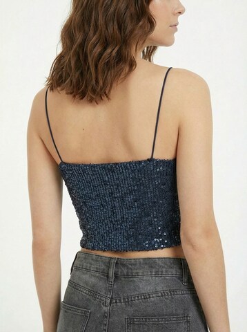 Haut 'Zuri' studioselect en bleu