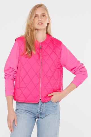 SENSES.THE LABEL Weste in Pink