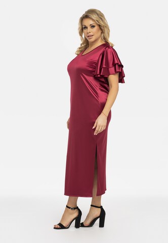 Karko Evening Dress in Red