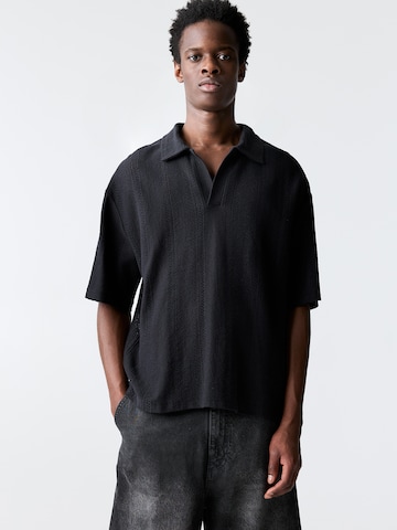 Maglietta di Pull&Bear in nero: frontale