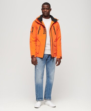 Veste mi-saison Superdry en orange