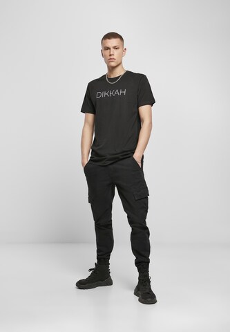 MT Men T-Shirt 'Dikkah' in Schwarz