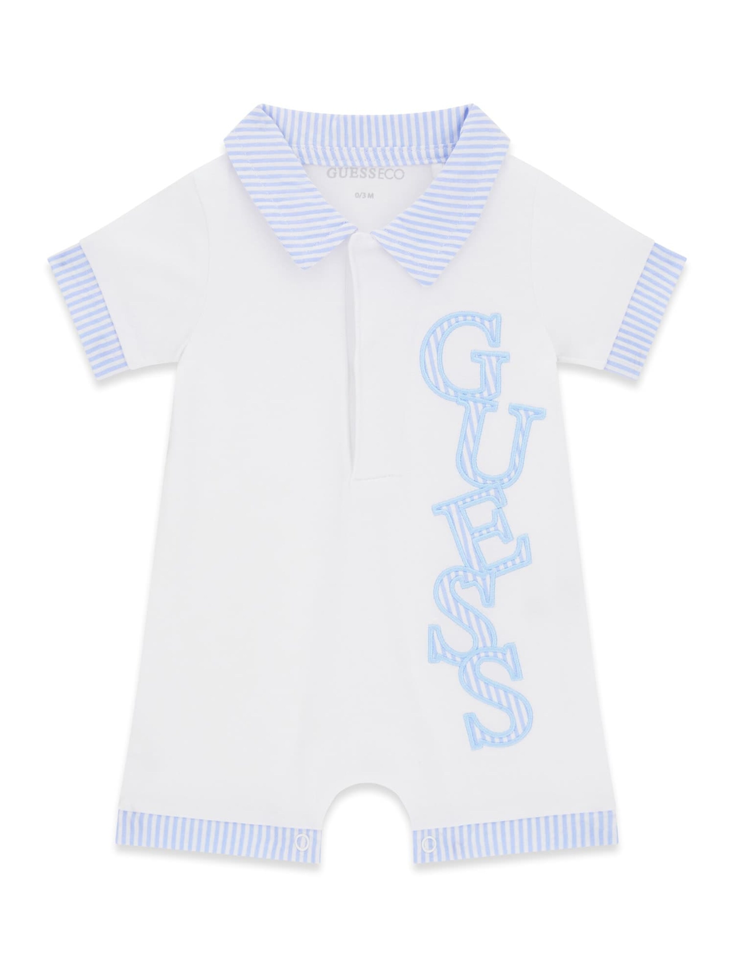 GUESS Dungarees in White: front
