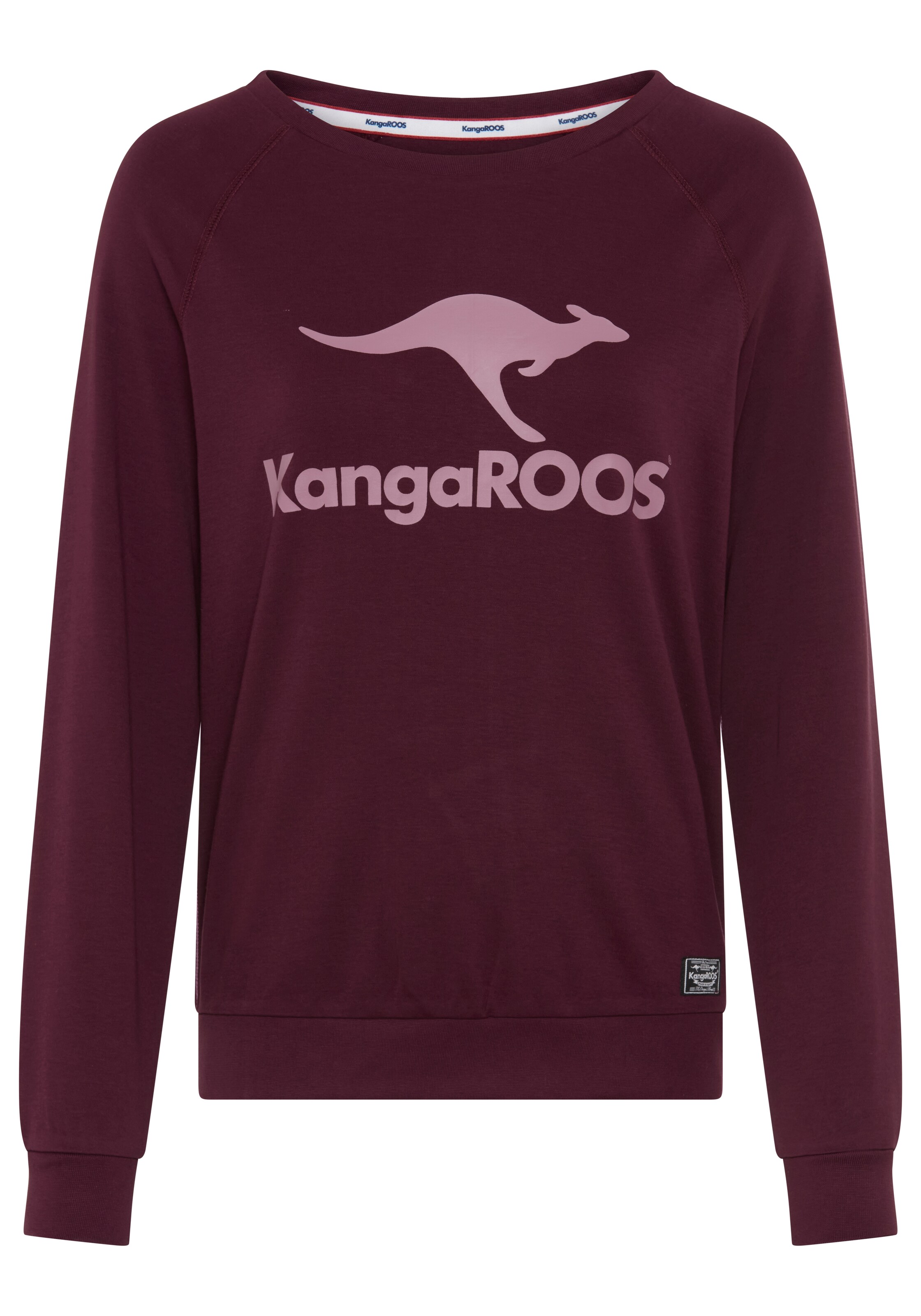 KangaROOS Sweatshirt in Rot: Vorderseite