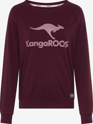 KangaROOS Sweatshirt in Rot: Vorderseite