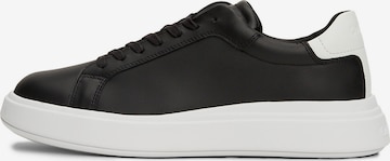 Sneaker bassa di Calvin Klein in nero: frontale