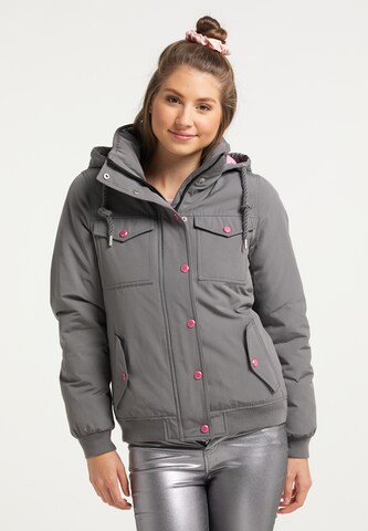 MYMO Winter Jacket in Grey: front