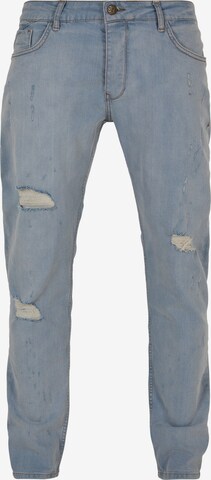 DEF Slimfit Jeans 'Hever' in Blau: predná strana