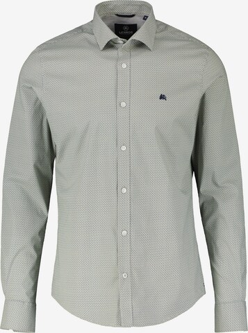 LERROS Button Up Shirt in Grey: front