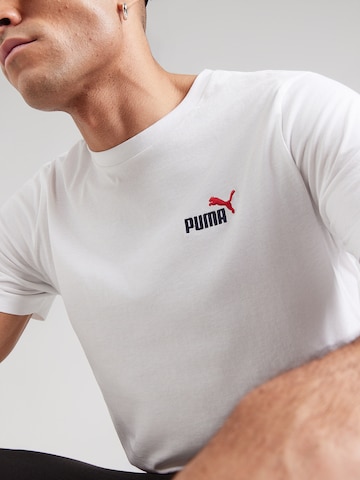 PUMA Funkční tričko 'ESS 2 No. 1' – bílá