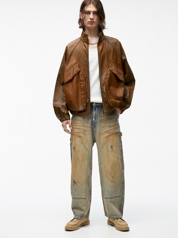 Pull&Bear Regular Cargo jeans in Brown