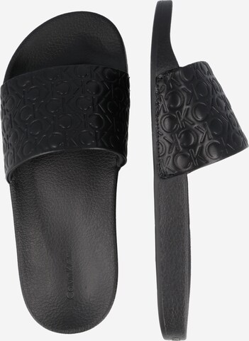 Flip-flops de la Calvin Klein pe negru