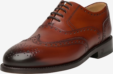 Henry Stevens Lace-Up Shoes 'Ella FBO' in Brown: front
