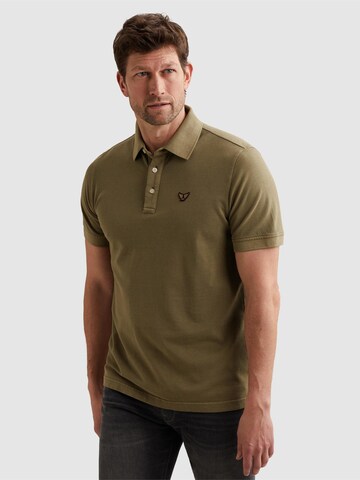 PME Legend Shirt 'Polo shirt with tailwing logo and garment-dye wash' in Groen