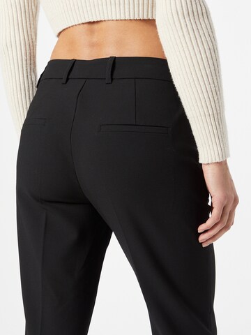 TAIFUN Flared Trousers in Black