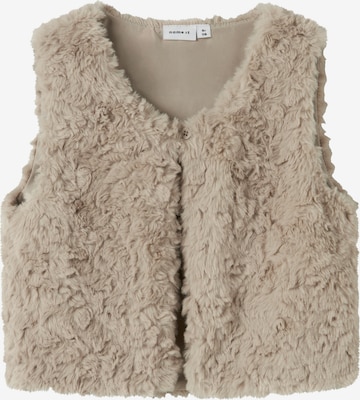 NAME IT Vest 'NMFNANO' i grå: forside