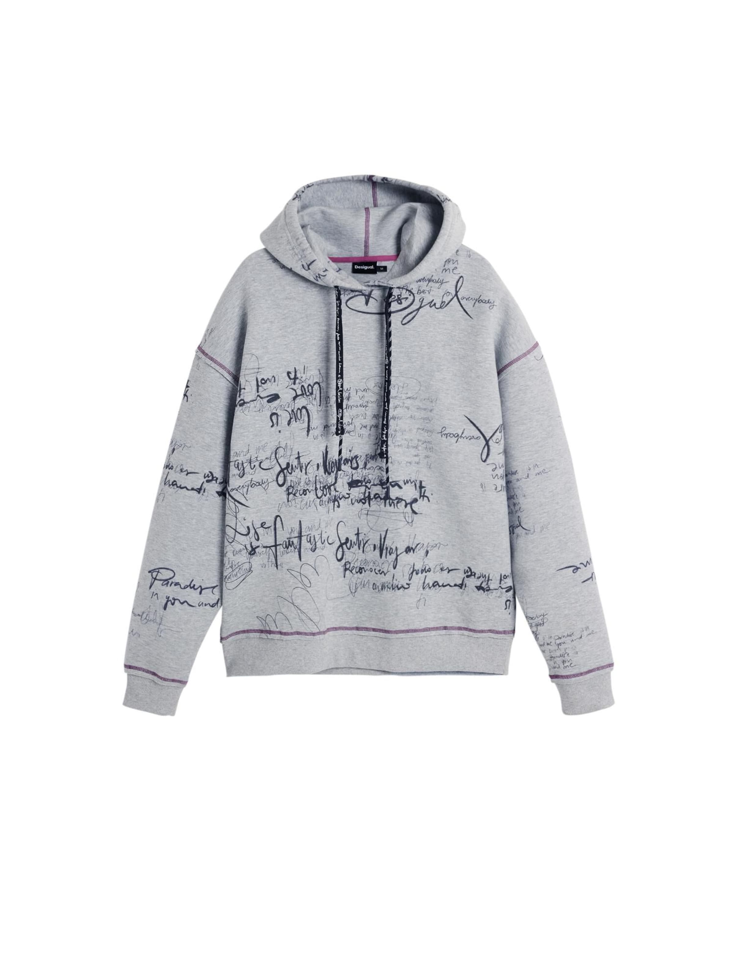 Desigual Sweatshirt i grå: framsida