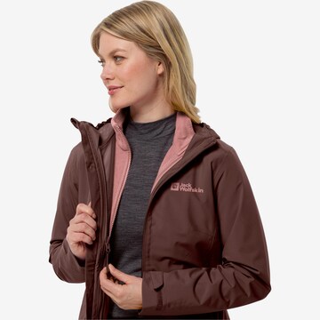 JACK WOLFSKIN Outdoorjas 'Moonrise' in Lila