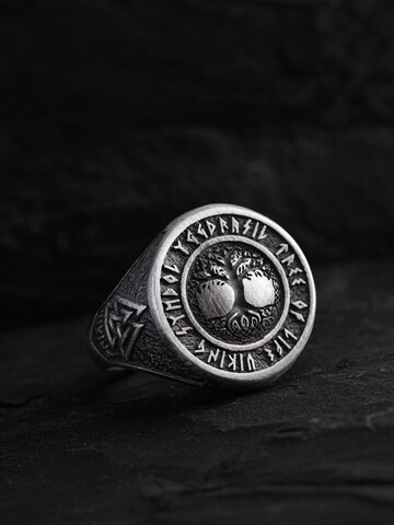 REYTELPrsten 'YGGDRASIL TREE OF LIFE VIKING' - srebro boja