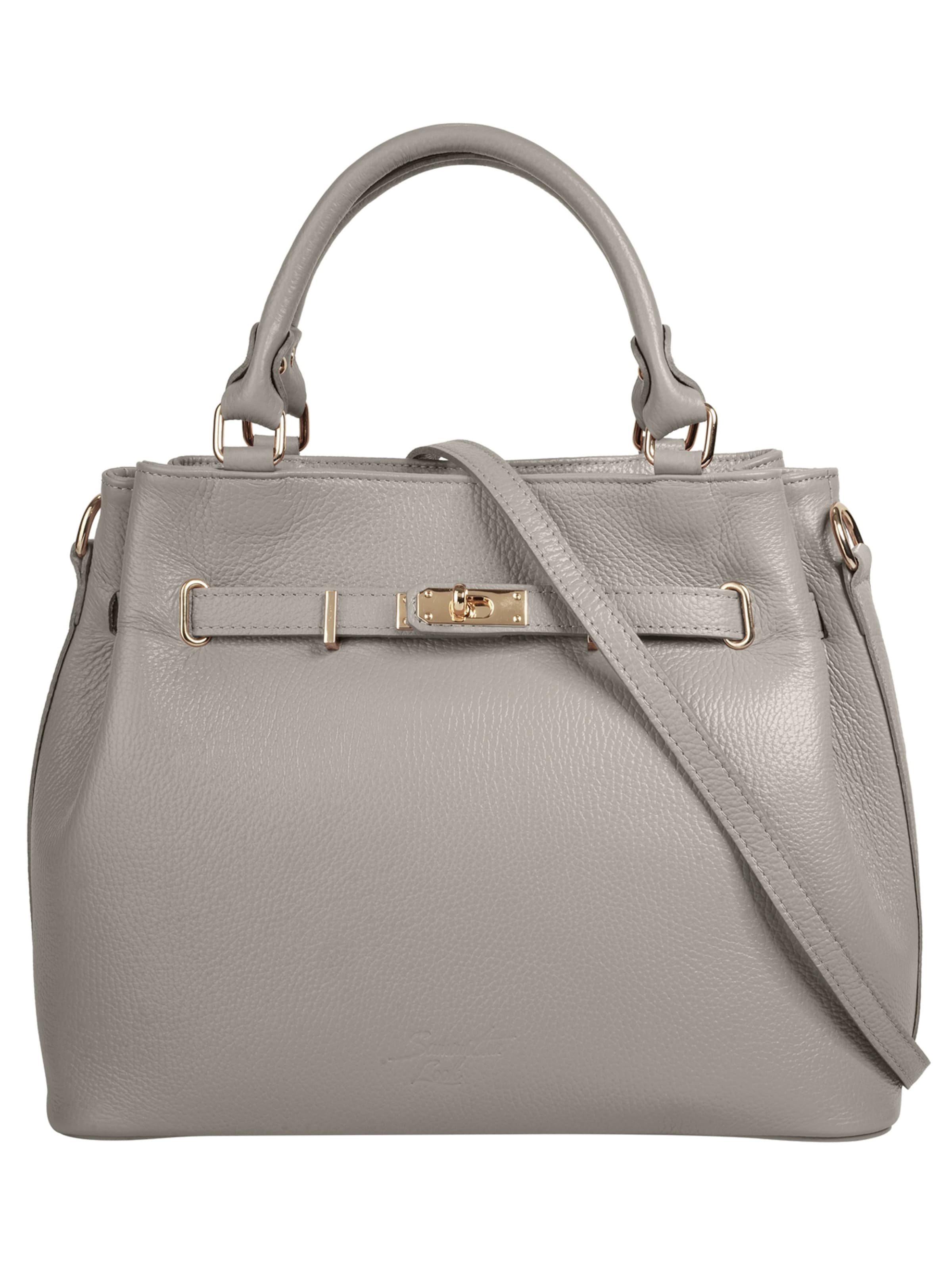 Samantha Look Handbag in Grey: front