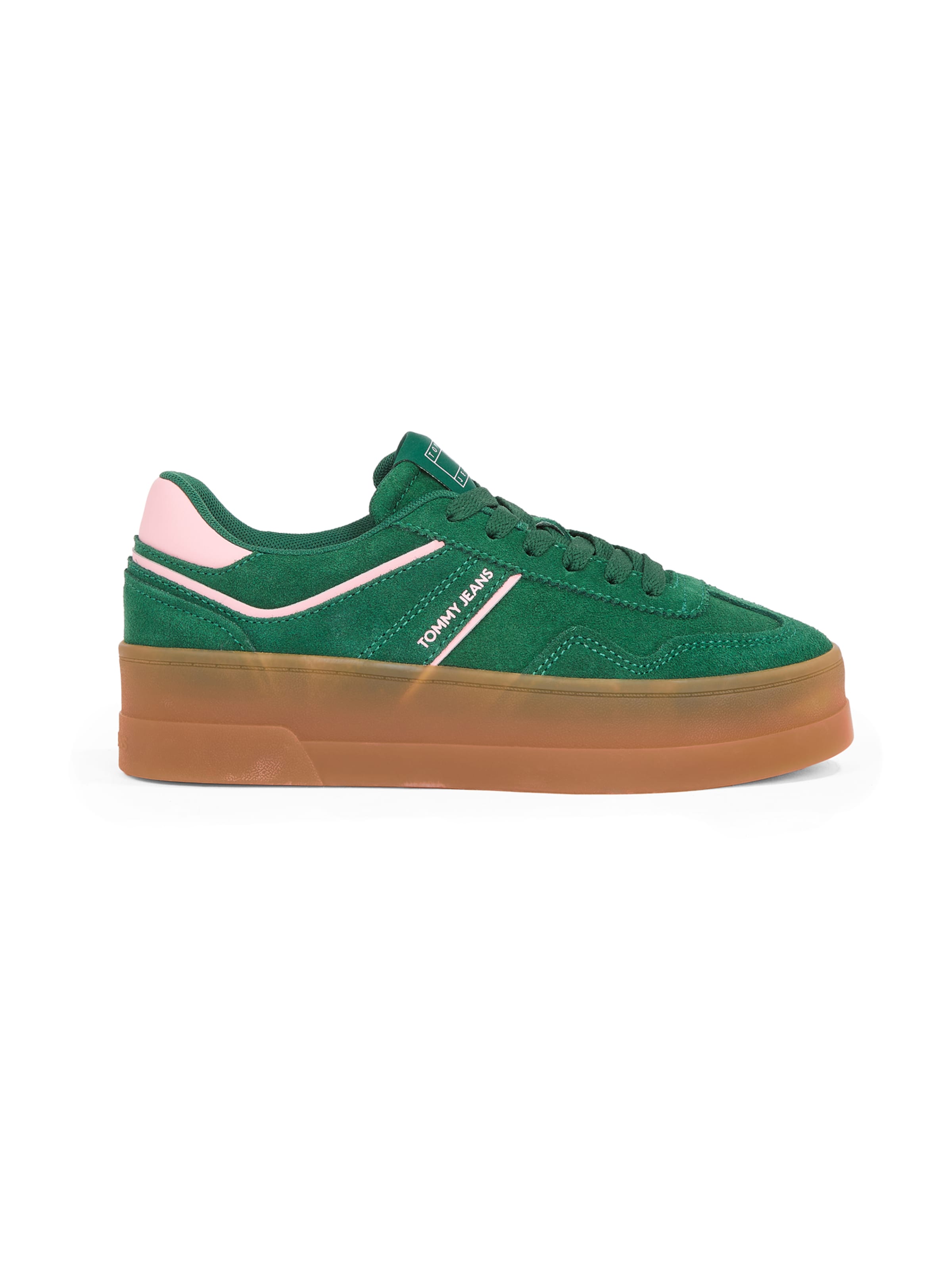 Sneaker bassa 'The Greenwich' di Tommy Jeans in verde