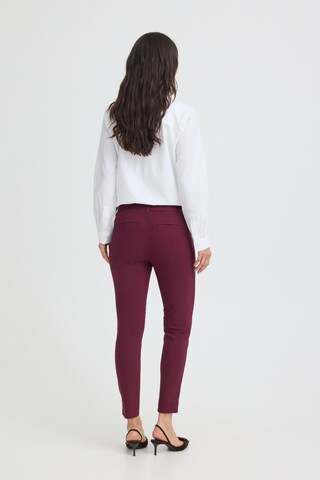 Coupe slim Pantalon chino 'BYDixi' b.young en rouge
