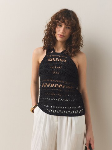 Top in maglia di Next in nero: frontale