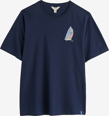 Seasalt Cornwall Shirt 'Loggerhead' in Blauw: voorkant