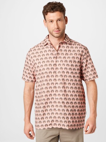 Ted Baker - Regular Fit Camisa 'PEGUS' em rosa: frente