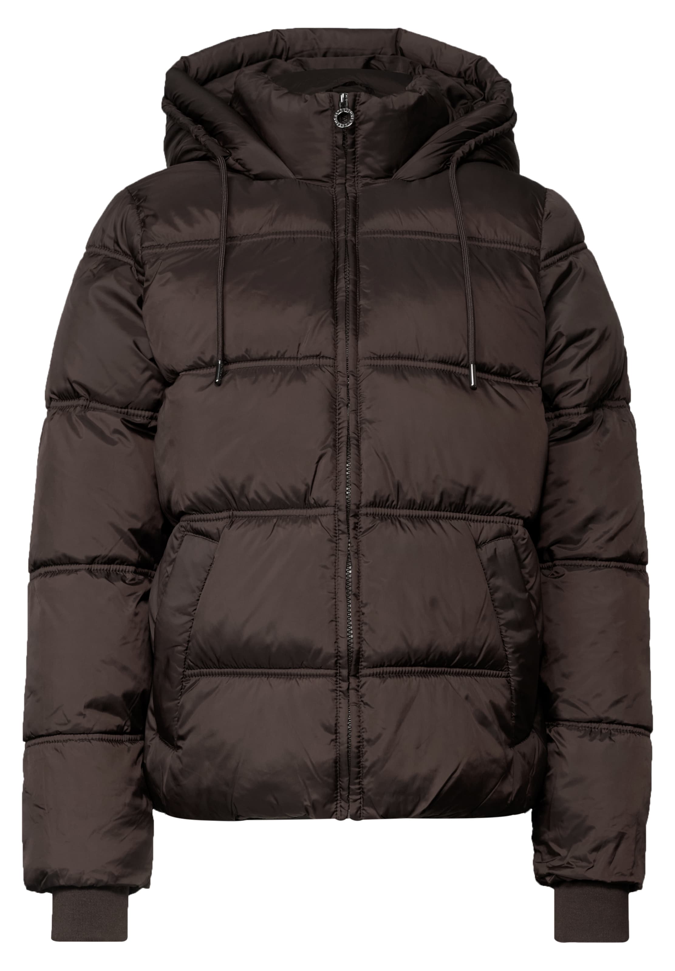 STREET ONE Winterjacke in Braun: Vorderseite